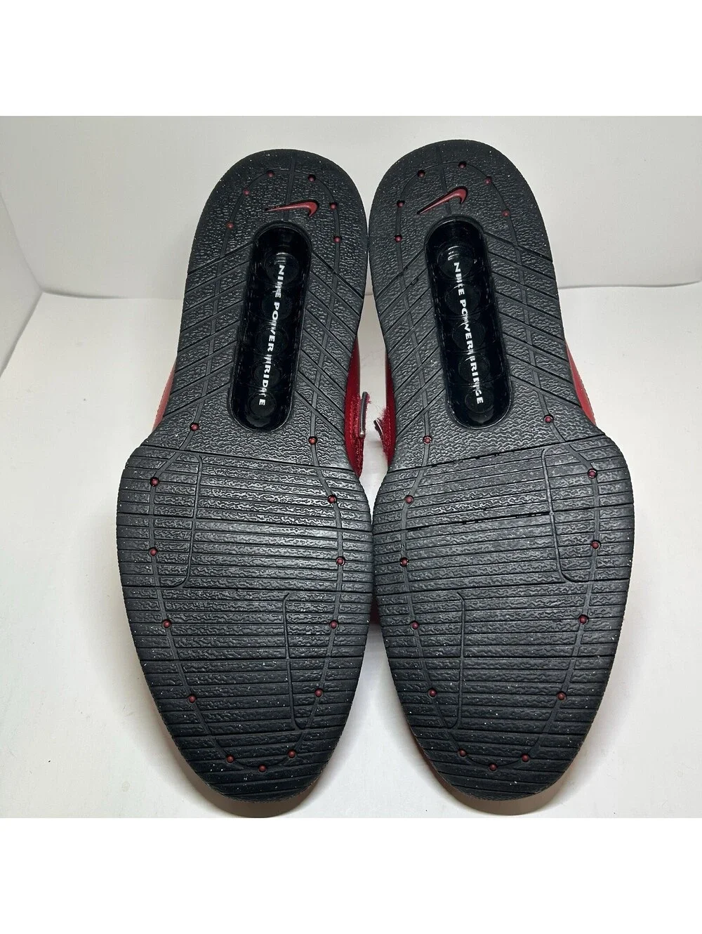 Nike Romaleos 2 Weight Lifting Red Black - Size 11.5 - (476927-606)